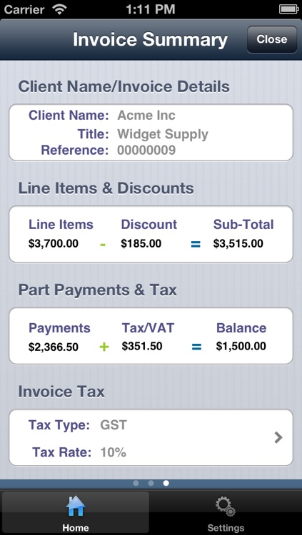 Apt Invoice Lite screenshot-4