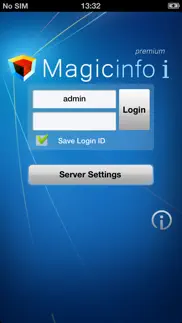 magicinfo iphone screenshot 1