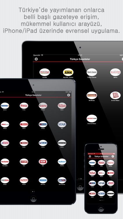Türkçe Gazeteler - Turkish Newspapers (Turkish News by sunflowerapps)
