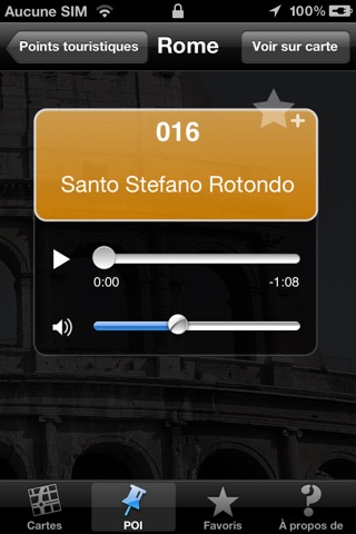 Rome audioguide touristique (audio en français) screenshot 3