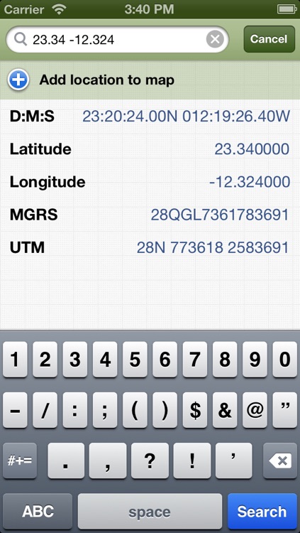MGRS/UTM Pro