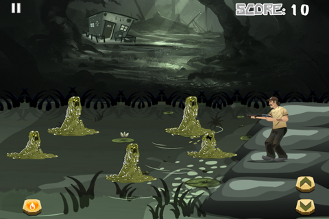 A Swamp Monster Attack  - Great Free Homestead Defense Game screenshot 3