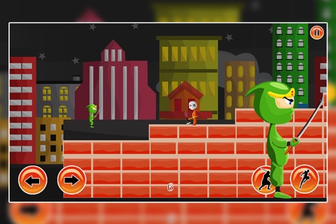 Crime City Street : The Ninja Police Fighter Fighting Outlaw - Gold screenshot 3