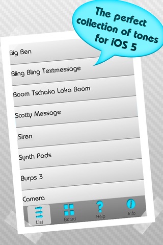 iTexttone - 100+ Text Message Tones, Ringtones and Sound Effects screenshot 3