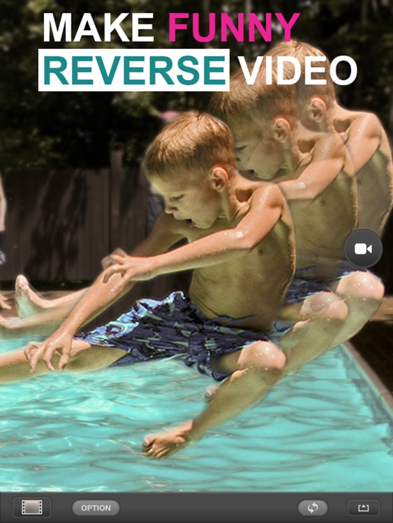 Backwards Cam HD-Reverse Movie Maker