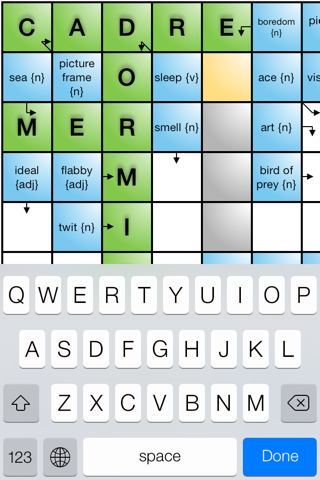 Learn French with Crossword Puzzles screenshot 3