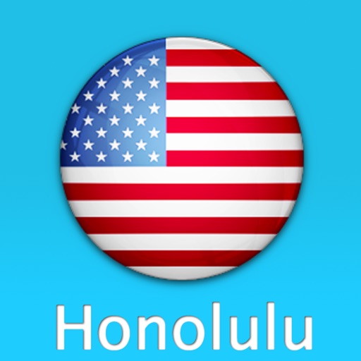 Honolulu Travel Map (USA)