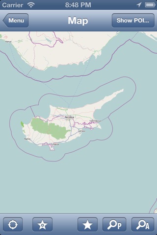 Cyprus Offline Map - PLACE STARS screenshot 2