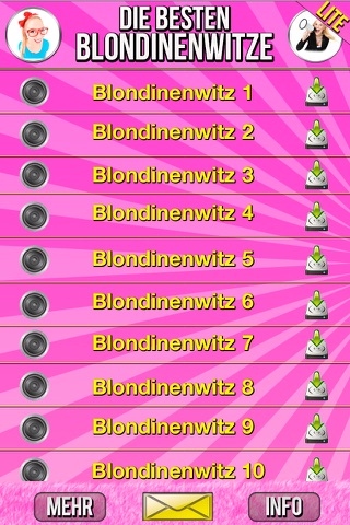 Die besten Blondinenwitze LITE screenshot 2