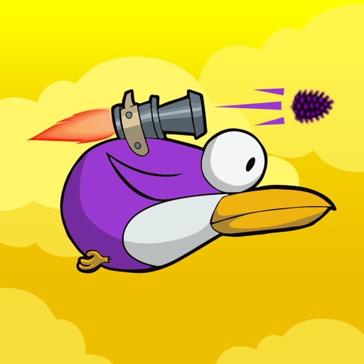 Flappy Shooting Bird - Flap & Hit mad enemy birds Icon
