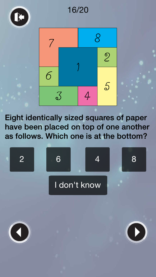 #2. IQ Test 2014 (iOS) By: Realizeit LLC