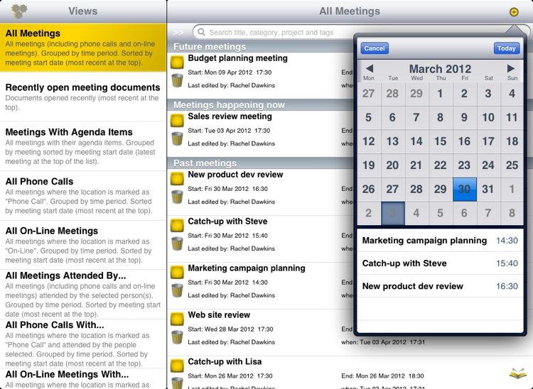 Meeting Gold - Ultimate meeting note taking and action tracking.