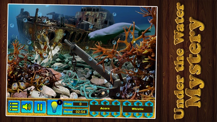 Hidden Object,Hidden Objects,Under Water Mystery,Case solved,Kids Game,Puzzle,Aquarium With Game