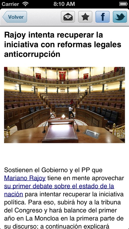 Spanish Front Page screenshot-3