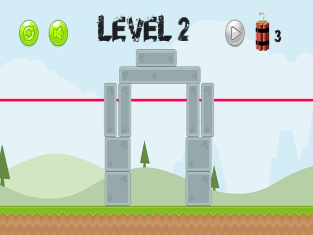 Super Destroyer - Boom Block Funny Puzzle Game