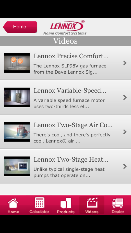 #5. Lennox (iOS) By: Lennox Industries