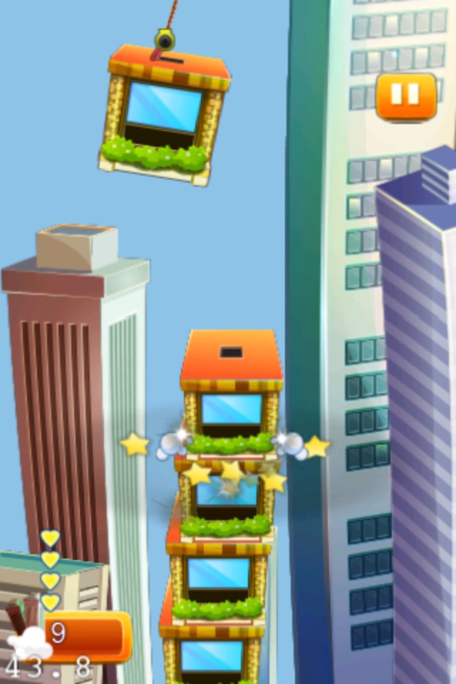 Tower Craft Free - the Best Fun tower build Games for Boys, Girls and Kids - a Cool Funny 3D Free Games - sky building construction Physics, stacking App screenshot 3