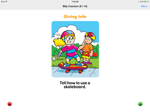 Screenshot #5 pour Practicing Pragmatics Fun Deck
