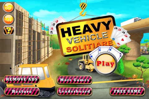 Heavy Vehicle and Heavy Construction Equipment Solitaire screenshot 2