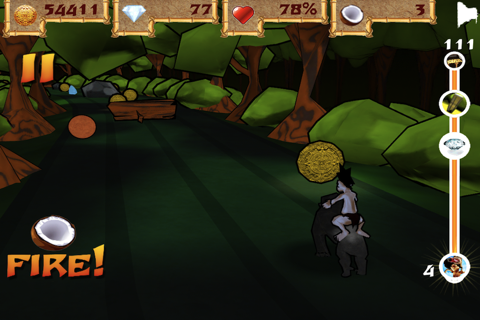 Crazy Cartoon: Jungle Animals Adventure screenshot 4