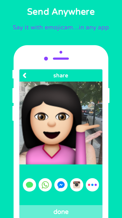 Emojicam - Make your emojis you iPhone screenshot 2 - Entertainment app