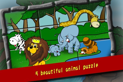 Color Jungle Puzzle Of Zoo ™ screenshot 4