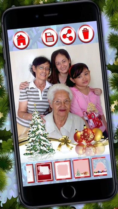 How to cancel & delete Christmas frames – Create customized xmas greetings to wish Merry Christmas from iphone & ipad 4