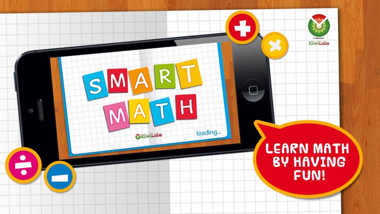 Smart Math - reading math game for kids by Kiwi Labs s.r.l.