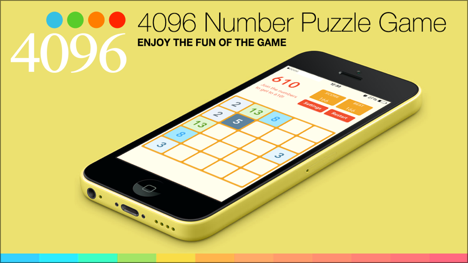 #2. Play Number Game 4096 (iOS) 由: LI HUNG WANG