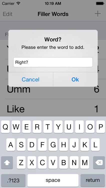 FillerWords