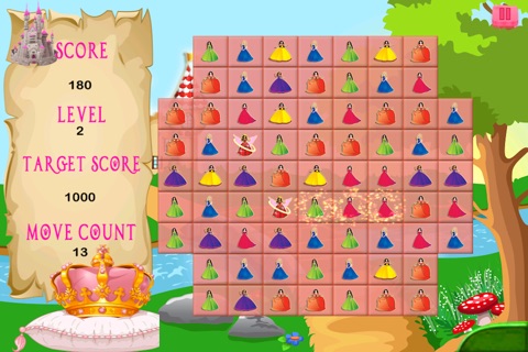 Princess Match Puzzle Game - Cute Castle Adventure Game screenshot 4