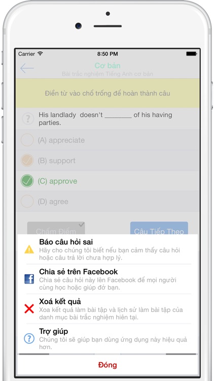 Trắc Nghiệm Tiếng Anh screenshot-4
