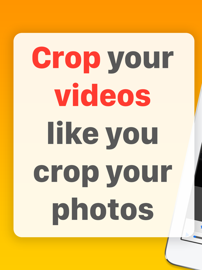 Crop Videos