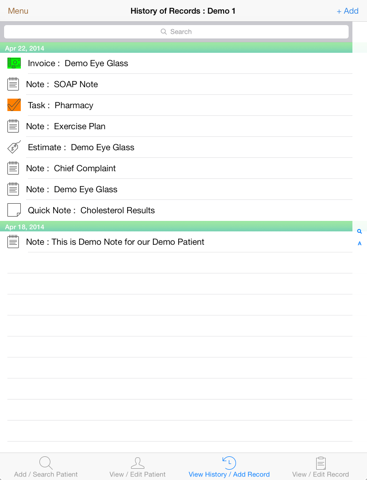 Doctor ON GO - Patient Visits & Records - EMR Practice Toolkit for Mobile Family Medical Clinics, Physicians, Therapists & Nurses screenshot 4