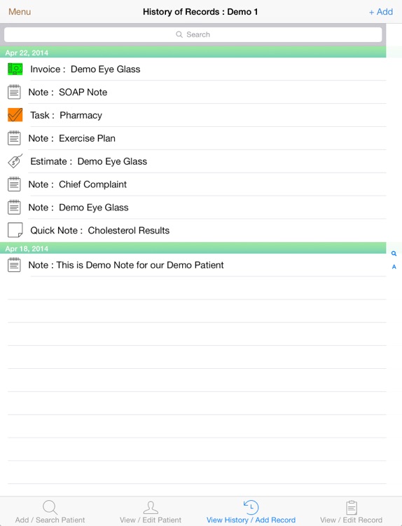 Doctor ON GO - Patient Visits & Records - EMR Practice Toolkit for Mobile Family Medical Clinics, Physicians, Therapists & Nurses screenshot-3