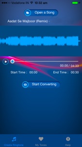 My Ringtone Pro - Create Ringtone From Songs screenshot #2 for iPhone