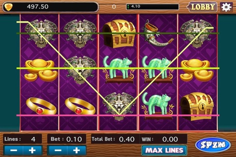 Steel 777 Slot Gravity Spin - Bonanza Slots 2014 screenshot 4