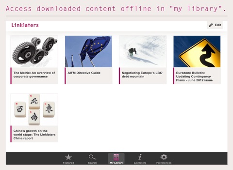 Linklaters Insights screenshot 3