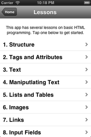 HTML Editor for iPhone screenshot 3