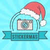 Stickermas - 刺激的なステッカー、 フレーム, オーバーレイでクリエーティブに. 明けましておめでとうございます & メリークリスマス