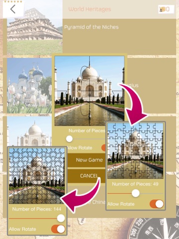 Puzzles - ultimate view of the world iPad screenshot