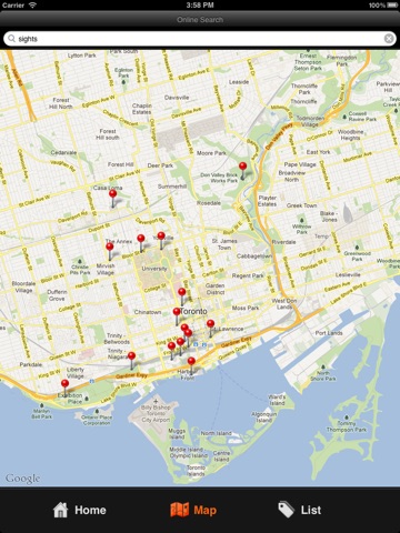 Toronto Travel Map at App Store downloads and cost estimates and app ...