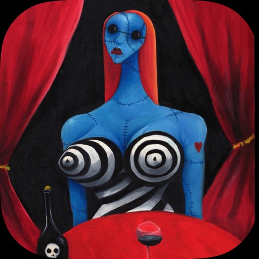 App for Tim Burton: Sketches/Concept Art