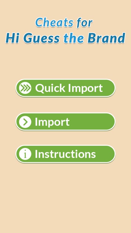 Cheats for Hi Guess the Brand.