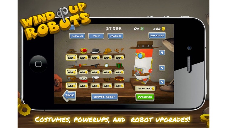 Wind Up Robots