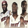 HD wallpapers for Lebron,Wade and Bosh Team