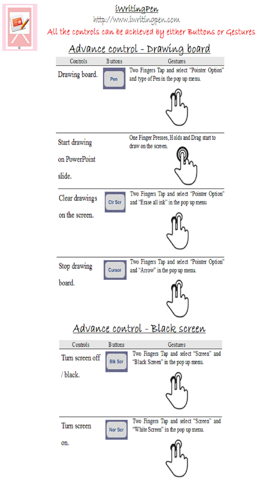 #5. iWritingPen Control Pointer (iOS) 由: 2ConnectMe Limited