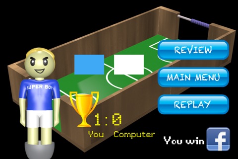 Kickme Table Football (Foosball) Lite screenshot 2