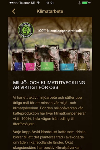 Arvid Nordquist kaffe screenshot 4