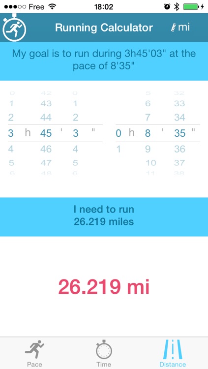 The Running Calculator